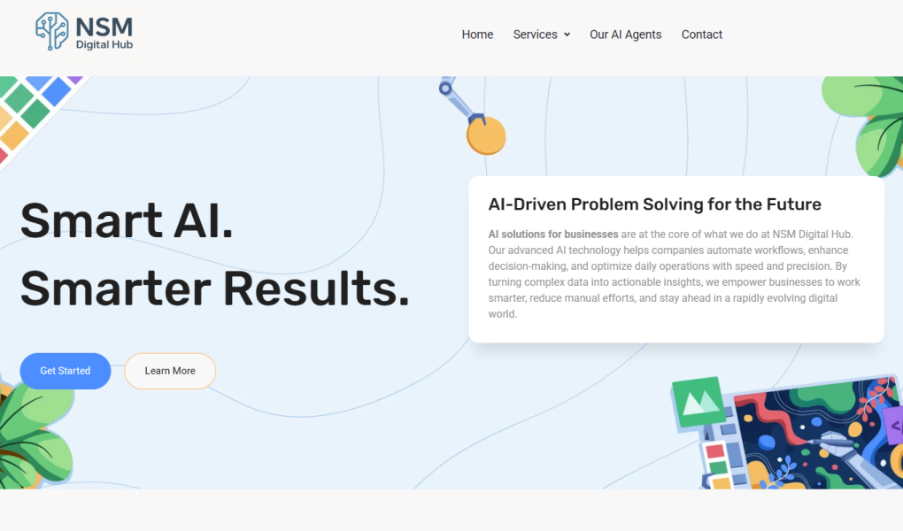 NSM Digital Hub - Empowering Businesses with AI
