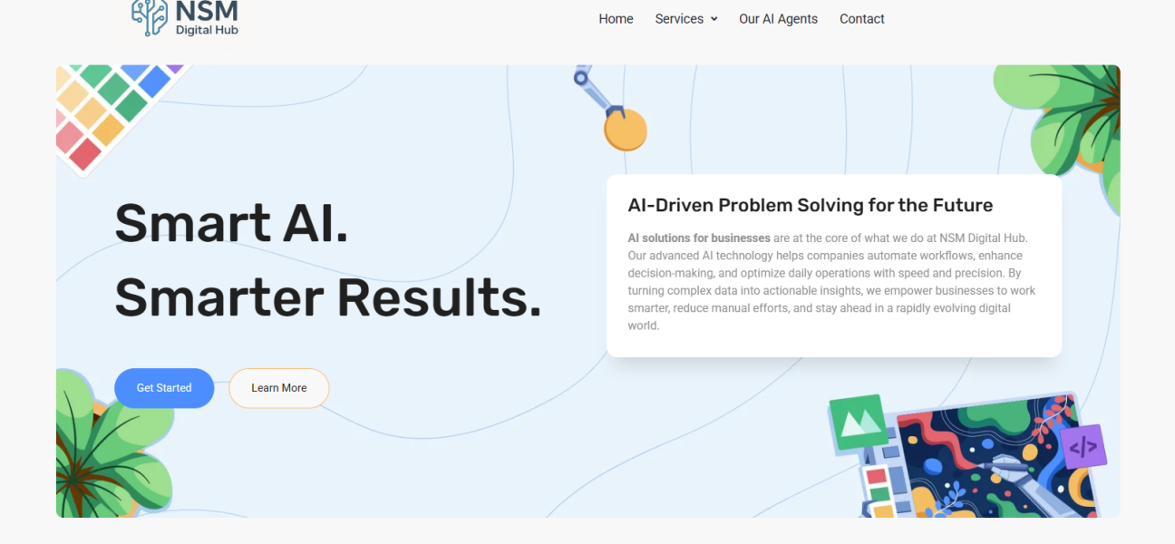 NSM Digital Hub - Empowering Businesses with AI