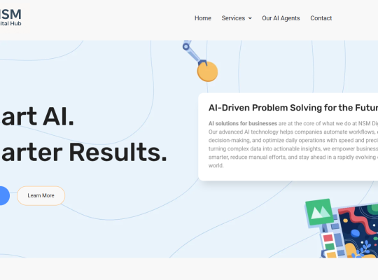NSM Digital Hub - Empowering Businesses with AI